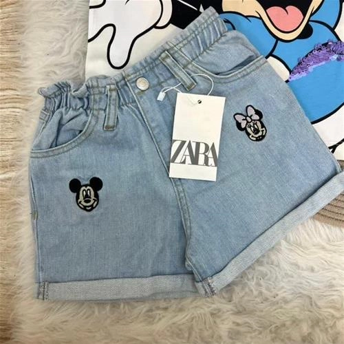 شلوارک میکی زارا ترک کد 5782