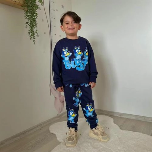 دوتیکه دورس شلوار بلویی سه نخ ترک کد 18360