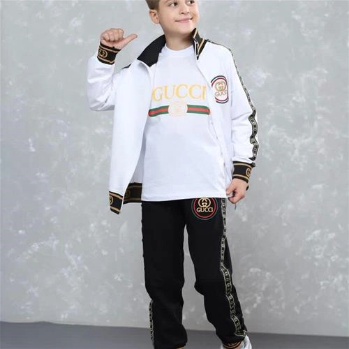 سه تیکه سویشرت شلوار سه نخ و بلوز گوچی ترک کد 18602