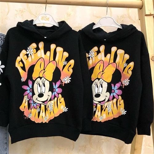 هودی دورس ضخیم میکی مارک زارا دخترانه ترک کد 3706