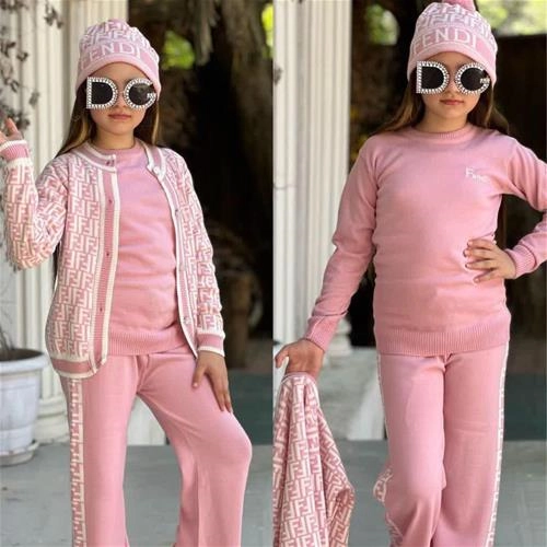 چهارتیکه بافت کت و بلوز و کلاه و شلوار  ترک کد 18778