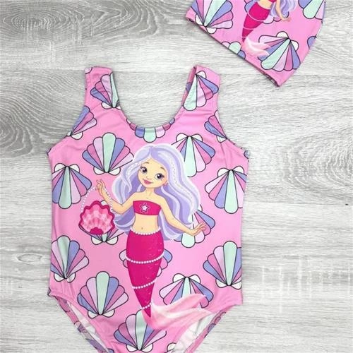 دو تیکه مایو و کلاه کارتونی 2تا8سال ترک کد 18013