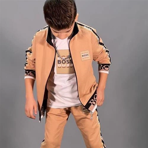 سه تیکه سویشرت شلوار سه نخ و بلوز باس ترک کد 18604