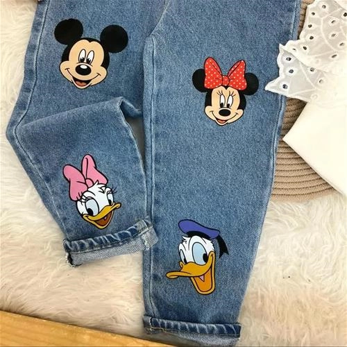 شلوار پیشبندی جین میکی زارا ترک کد 5502