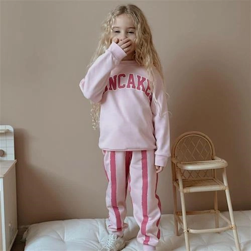 ست دوتیکه کرکدار راه راه  ترک کد 18709