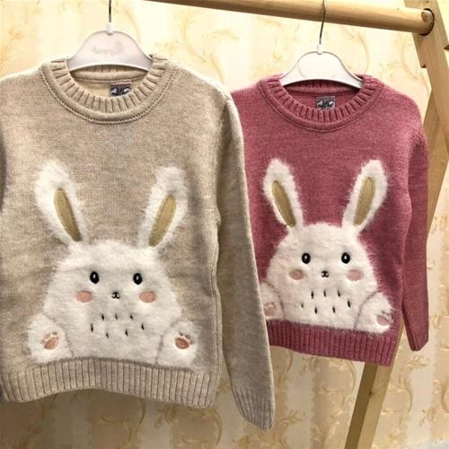 بافت طرح خرگوش دخترانه ترک کد 1770