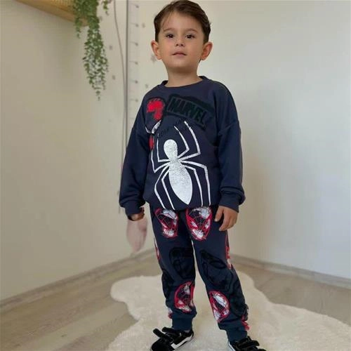 دو تیکه دورس شلوار سه نخ مردعنکبوتی ترک کد 18358