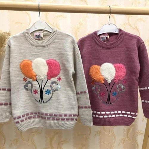 بلوز بافت دخترانه ترک کد 1948